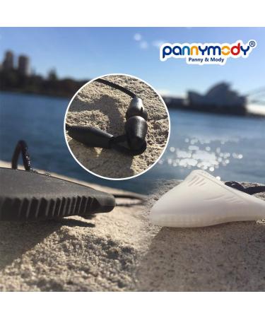 Panny & Mody 3 Pack Shark Tooth Sensory Chew Necklace for Kids - Teething & Autism Chewy Teether Pendant - Silicone Oral Sensory Jewelry - Boys and Girls (Black, Beige, Pearl) - Buy Online on GoSupps.com