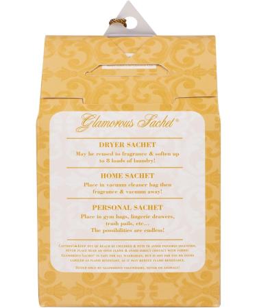 Elanze Designs Glam HE Fine Laundry Wash & Luxury Scented Candle Set - 4 Piece Fragrant Home Sachet & Auto Air Freshener for a Diva's Touch | International Shipping Available - Buy Online on GoSupps.com