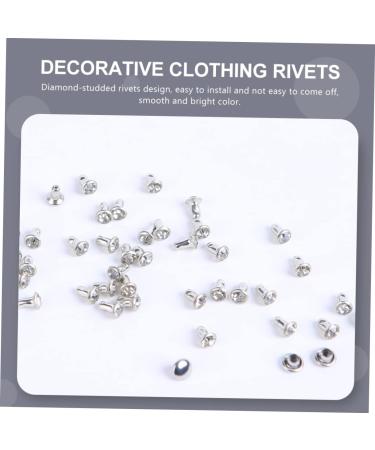 COHEALI 800 Sets Diamond Stud Rivets Crystal Decor Scrapbook Accessories Luggage Leather Parts Rivet - Buy Online on GoSupps.com