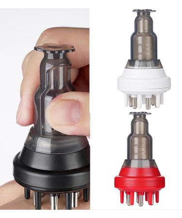 Hair Oil Applicator & Scalp Massager for Hair Growth - Enhance Treatment with Our Ergonomic Scalp Brush & Oil Bottle - Buy Online on GoSupps.com