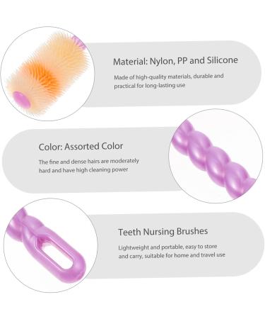 Minkissy 24 STK 360 Soft Hand Toothbrushes for Children & Toddlers | Infant Oral Care Cleaning Brush - Buy Online on GoSupps.com