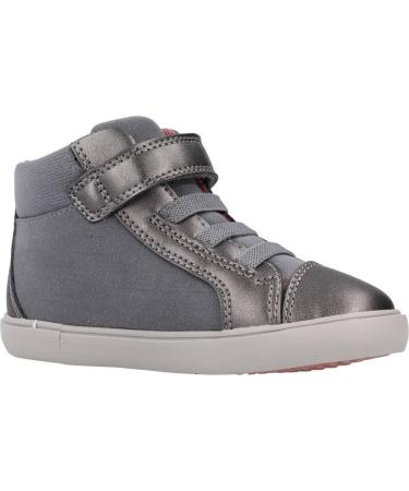Geox Baby Girl's B Gisli B Sneaker - Dark Grey | Size 3.5 UK Child - Buy Online on GoSupps.com