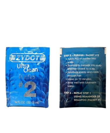 Zydot Ultra Clean Shampoo Kit - Best Detox Hair Follicle Cleanse & Toxin Remover | International Shipping Available - Buy Online on GoSupps.com