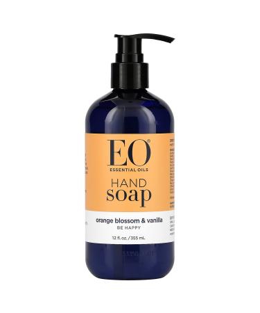 EO Products Hand Soap Orange Blossom & Vanilla 12 fl oz (355 ml)