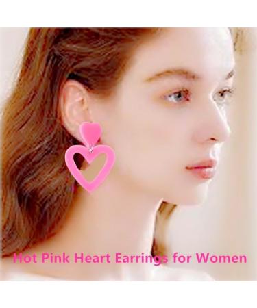 Buy Go Ho Pink Body Glitter Gel & Baby Pink Heart Earrings Sparkle Holographic Glitter for Concerts & Makeup - Buy Online on GoSupps.com