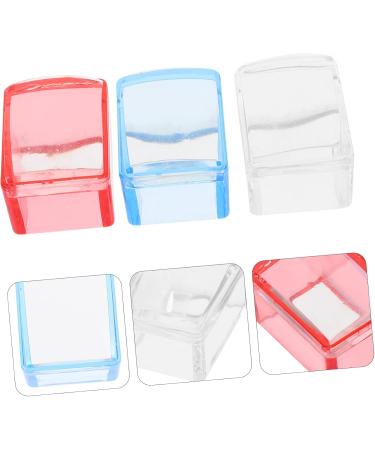 minkissy 15 Sets Nail Print Pegboard Kit Nail Stamper French Tip Nail Kits Nails Kits Clear Stamper Nail Plate Jelly Gel Pad Silicone Stamper Nail Art Stamper Kids Gel Tool Plastic Manicure - Buy Online on GoSupps.com