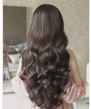 BGHJUE Black Big Wave Wig - Halloween Human Hair Weave Bundles with Closure | Non-Remy Brazilian Straight Extensions - Buy Online on GoSupps.com