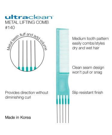 Cricket Ultra Clean Metal Lifting Combs for Styling & Volume Assorted Colors - Buy Online on GoSupps.com