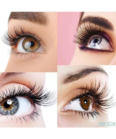 Reusable 3D Angel Wings False Eyelashes - Soft Thick & Fluffy Handmade Extensions #07 - Buy Online on GoSupps.com