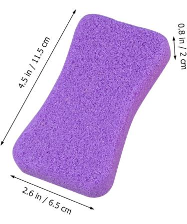 FOMIYES 12pi ces Outils Exfoliants Pour P dicure Pierre Pumice Pour limination Peaux Mortes Accessoire Pratique Pour Soins Al atoires 1 unit (Lot de 1) Couleurs M lang es X2pcs - Buy Online on GoSupps.com