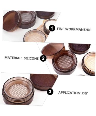 1 Set 3pcs Powder Box Mold Resin Epoxy Diy Silicone Molds Face Powder Case Mold Cosmetic Box Crystal - Buy Online on GoSupps.com