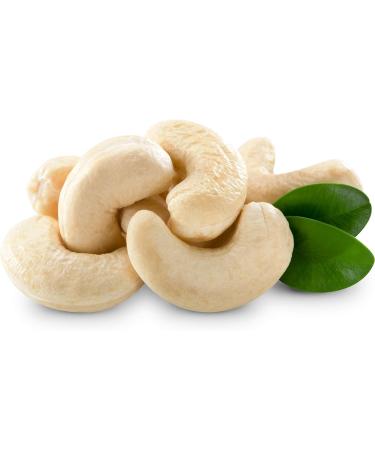 Seba Garden Raw Whole Cashew Nuts 1kg - Freshly Packed Keto-Friendly Vegan Gluten-Free Healthy Protein Snack - Buy Online on GoSupps.com