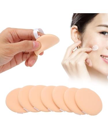 Verdant Touch Face Powder Puff Makeup Powder Puff Set 7-Piece Cosmetic Loose Powder Tool Kit Skin Color Face Powder Puffs for Setting Makeup - Buy Online on GoSupps.com