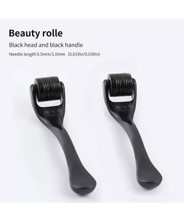 Beard Growth Roller/Beauty Roller/Micro Needle Roller/Stimulate Beard And Hair Growth (1.0mm) - Buy Online on GoSupps.com