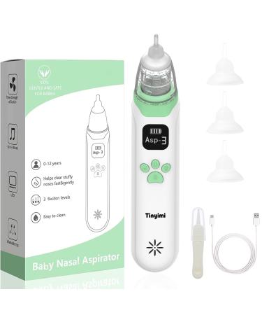 Tinyimi Baby Nasal Aspirator Baby Nose Sucker & Cleaner Nasal Aspirator for Baby with Pause & Music & Light Soothing Function Safe Hygienic and Quick Operated Nose Cleaner - Buy Online on GoSupps.com