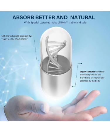 VXICDE NAD NMN 250mg 60 Capsules - 30 Servings Gluten Free - Buy Online on GoSupps.com