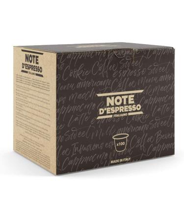  Note d'Espresso Espresso Note - Chocolate - Capsules Exclusively Compatible with NESPRESSO* Machines - 100 x 7g - Buy Online on GoSupps.com