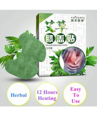Buy Cottile Knee Patch for Pain Relief | 12 Pieces - Hot Moxibustion Plaster for Leg & Knee Pain - International Shipping Available - Buy Online on GoSupps.com