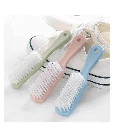 Home Shoes Brushes Household 3pc Multi-Functional Brush Sneaker Shoes Brush Plastic Washing Clothes Laundry Brush Bathroom Tool Brush Onecolor