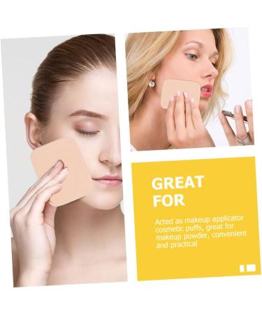Mikinona 2 Sets Puff Makeup Sponge Wedges Cushion Foundation Puff Makeup Sponge Holder Powder Puffs for Women Beauty Sponge Women Products Concealer Sponge Square Girl Supplies - Buy Online on GoSupps.com