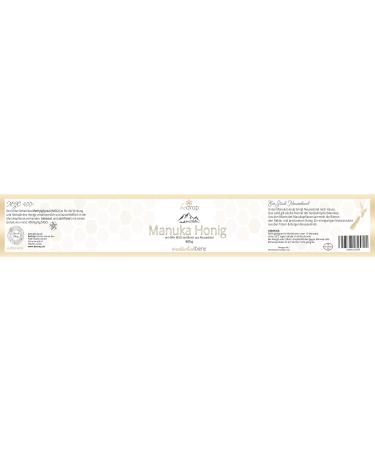 Buy Premium Threat Manuka Honey MGO 400+ 600g - 100% Authentic New Zealand Honey with Certified Methylglyoxal - Buy Online on GoSupps.com