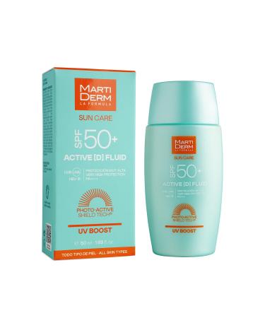 Active (D) Face Fluid SPF50+ 50ml Sun Care All Skin Types Martiderm