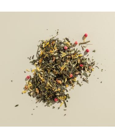  Generisch Savour Green Tea | Loose Leaf Green Tea Blend | 100% Natural | Returns Approximately 40 Cups of Tea (Limum & Mint) - Buy Online on GoSupps.com
