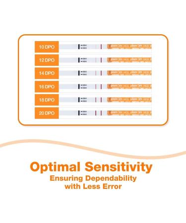 Pregnancy Test Strips - 30-Pack Individually Wrapped Kit - Over 99% Accurate - Premom Ovulation Predictor App - 30 Count - Buy Online on GoSupps.com