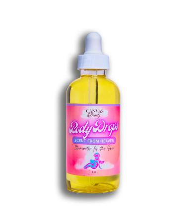 Canvas Beauty Body Drops Scent From Heaven - With Coconut Oil Jojoba Oil & Vitamin E