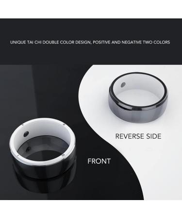 Dadea Smart Ring - Multifunctional NFC Finger Ring | Sleep Tracking & Fitness | Stylish Tai-Chi Design | Large Storage Space - Buy Online on GoSupps.com