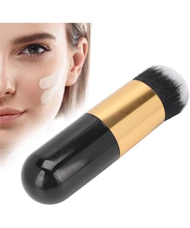 Verdant Touch Foundation Makeup Brush Foundation Makeup Brush Professional Liquid Blending Powder Blush Cosmetic Brush Portable Daily Makeup Black Gold - Buy Online on GoSupps.com
