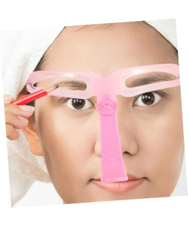 DOITOOL Eyebrow Tools 3 Sets Eyebrow Aid Plastic Eyebrow Template Handheld Brow Stencils Travel Artifact Household - Buy Online on GoSupps.com