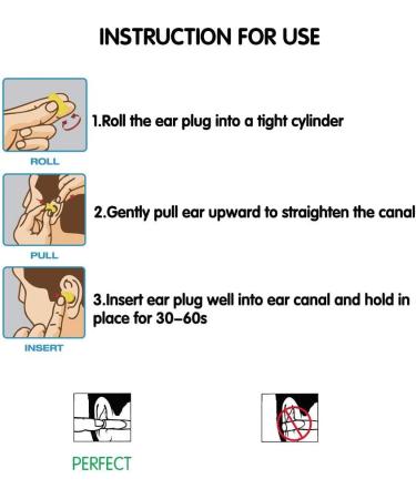 Medicook Soft Foam Ear Plugs 40 Pairs - NRR 33 Decibels - Noise Cancelling for Travel, Work, Study - 40 Pack - Buy Online on GoSupps.com
