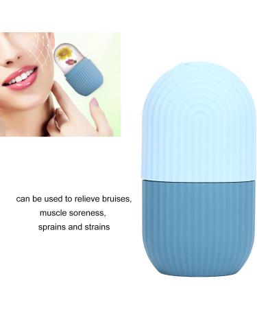 Ice Roller Ice Roller For Face and Eye Ice Facial Ice Roller for Face Eye and Neck Ice Face Mold for Face Shrink Pores Reduce Acne Enhance Your Natural Glow Remove Fine Lines Shrink Pores (Blue) - Buy Online on GoSupps.com