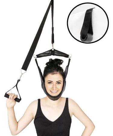 Buy Jlasdr Neck Protection - Samnuerly Door Hanging Cervical Traction Frame for Neck Pain Relief & Spondylose Treatment - Home Use Tensioner Black - Buy Online on GoSupps.com