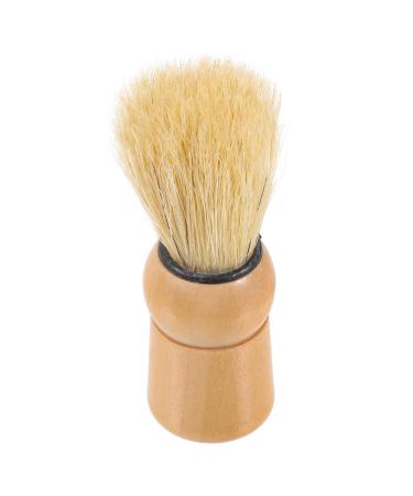 Wooden Beard Men's Shaving Foaming Brush Pig Bristle Beard Brush Hairdressing Tool (h101) Hair Salon Shave Brush Men Shave Brush Shaving Beard Brush Neck Duster