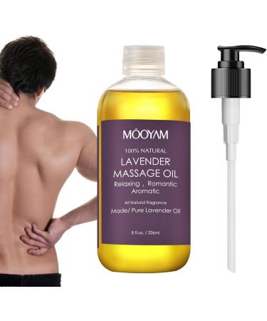 Rianpesn Lavender Massage Oil - Soothing Cellulite Remover & Full Body Plant Extract Oil - Buy Online on GoSupps.com