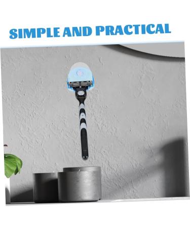 Angoily 2-Pack Razor Holder Shower Hook - Suction Hook for Bathroom Storage & Razor Organization - Buy Online on GoSupps.com