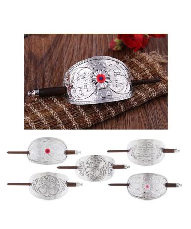 Sharprepublic Hair Clips for Women | Stylish Hairpins & Headdresses with Wooden Sticks - International Shipping Available - Buy Online on GoSupps.com
