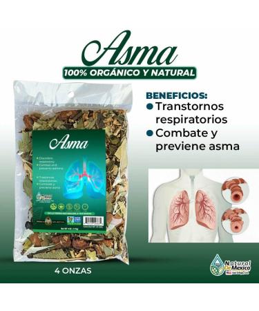 Astma Herbal Tea 4 oz-113g - Natural Respiratory Relief for Asthma/Bronchitis - Buy Online on GoSupps.com