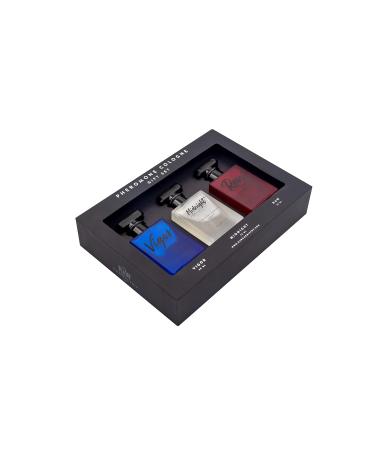 RawChemistry - A Pheromone Infused Mens Cologne Gift Set - Set of 3 Colognes - Buy Online on GoSupps.com