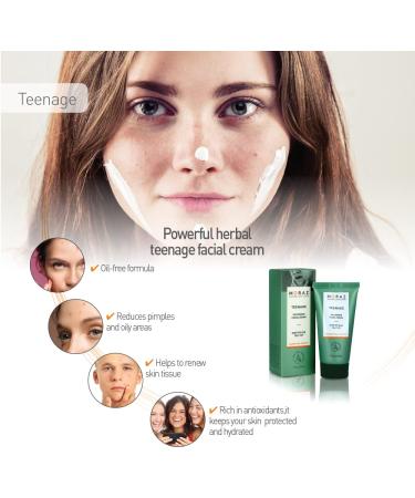 Moraz Polygonum Teenage Facial Cream - Oil-Free Moisturizer for Oily Skin | Lightweight Mattifying Face Cream 1.7 oz - Shop Now Globally - Buy Online on GoSupps.com