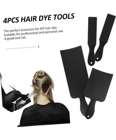 MAGICLULU 2 Sets Hair Coloring Board Salon Hairdressing Tool Hair Coloring Tool Salon Hair Dye Kit Hair Dying Board Balayage Board Kit Hair Dyeing Supplies Plate Comb Bangs Plastic - Buy Online on GoSupps.com