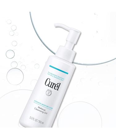 Curl Japanese Skin Care Makeup Cleansing Oil - 5oz | Oil-Based Remover for Dry, Sensitive Skin | Fragrance-Free - Buy Online on GoSupps.com