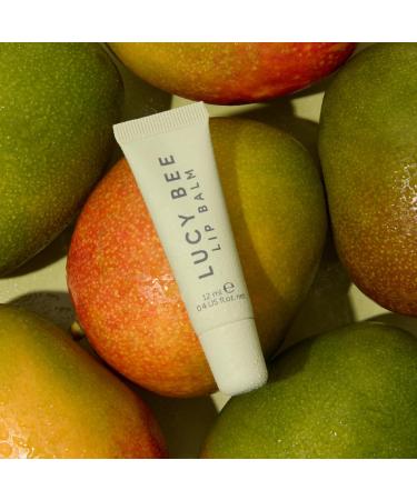 Lucy Bee Advance Hydration Lip Serum Nourishing Lip Serum for Dry Lips with Mango Butter Shea Avocado Oil & Vitamin E Glossy Finish Vegan Clear 0.4 fl oz - Buy Online on GoSupps.com