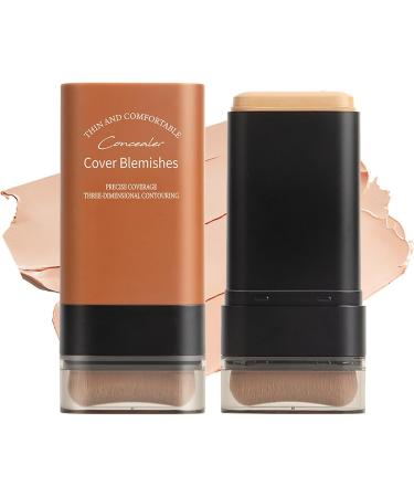 Hydrating Lightweight Foundation Stick with Brush Multi-use Foundation Stick Makeup Eraser Foundation Stick Cream Natural Matte Foundation Nude Long-Wearing Lightweight Balance&even Complexion (03# small) 03# 19.99 ml (Pack of 1) - Buy Online on GoSupps.com