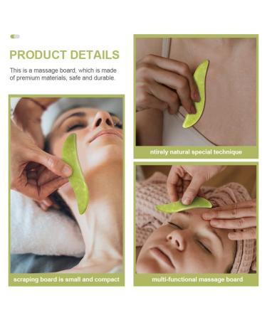 Buy Beaupretty 3pcs Gua Sha Set - Jade Scraping Boards Facial Spatula & Body Massager for Effective Acupoint Therapy & Muscle Relief - Buy Online on GoSupps.com