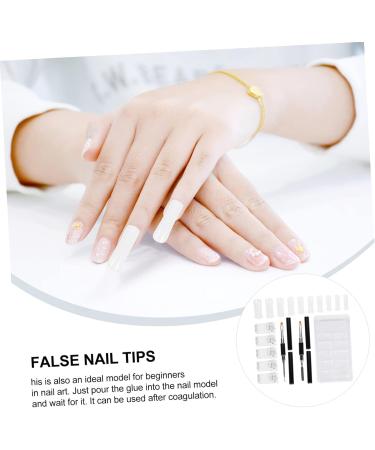 DOITOOL 6 Sets Nail Extension Set Manicure DIY Accessory DIY Accessories Nail Tools Nail Extension Form Nails Accessories Nail Extension Patch DIY Nail Patches Plastic Double Head Nail Pen - Buy Online on GoSupps.com