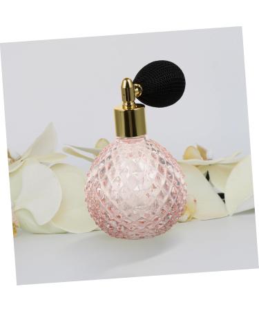 MAGICLULU 3 Sets Perfume Bottle Valentines Day Perfume Mister Vintage Small Perfume Style Pump Cologne Clear Mini Perfumes Makeup Oil Put Scent Old Pink Glass Travel Bulb Crystal - Buy Online on GoSupps.com