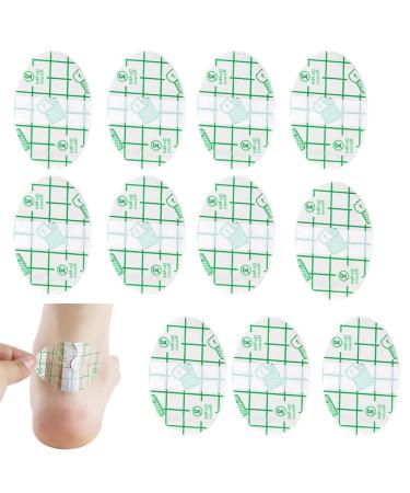 100PCS Foot Care Sticker Self-Adhesive Invisible Heel Protector Sticker Waterproof Anti-wear Clear Shoe Sticker Blister Prevention Ultra-Thin Transparent Tape for Feet Blister Pads Blister Bandages
